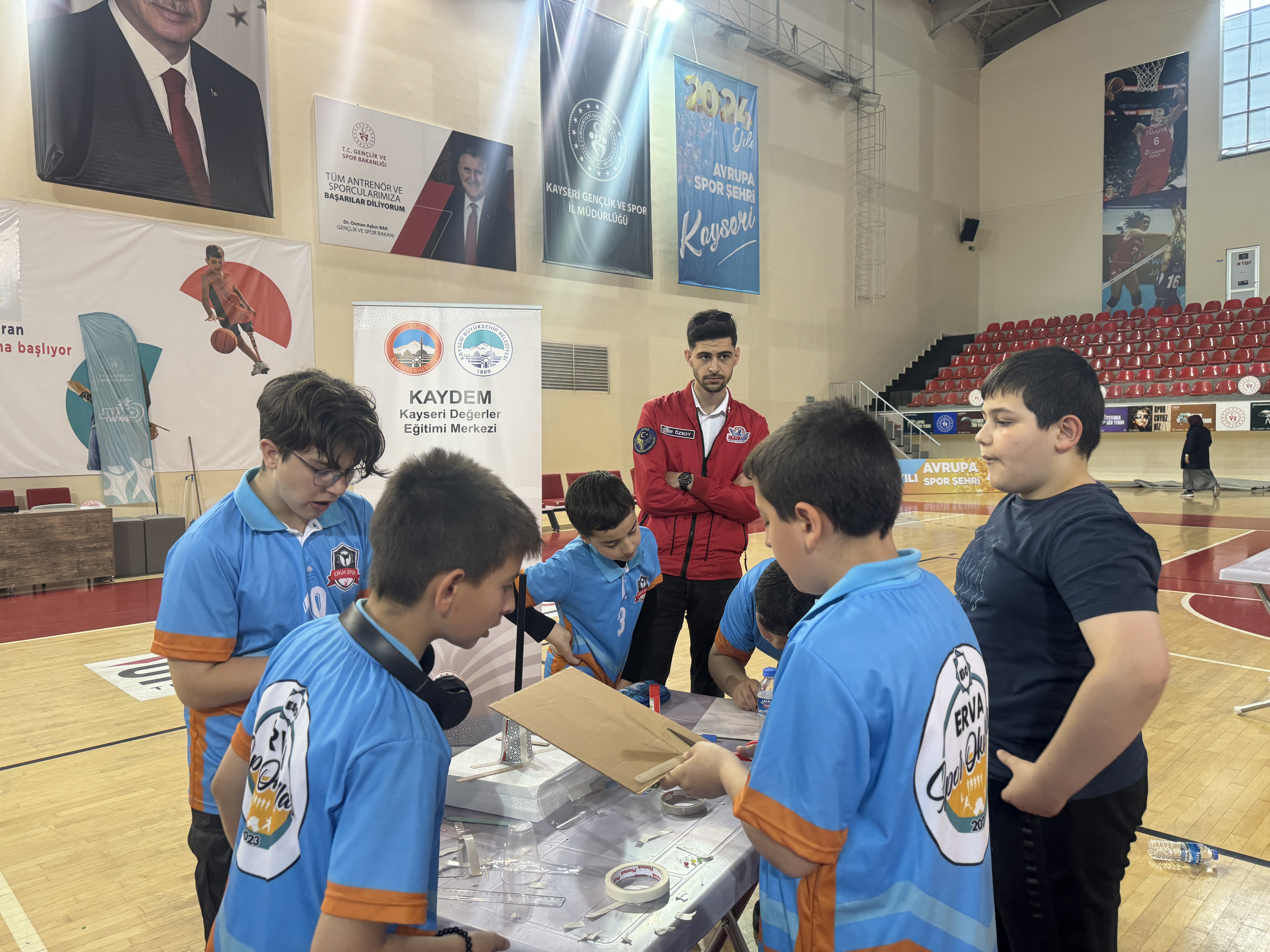 ERVA SPOR OKULLARI TEKNOFEST DENEYAP ATÖLYELERINDE!