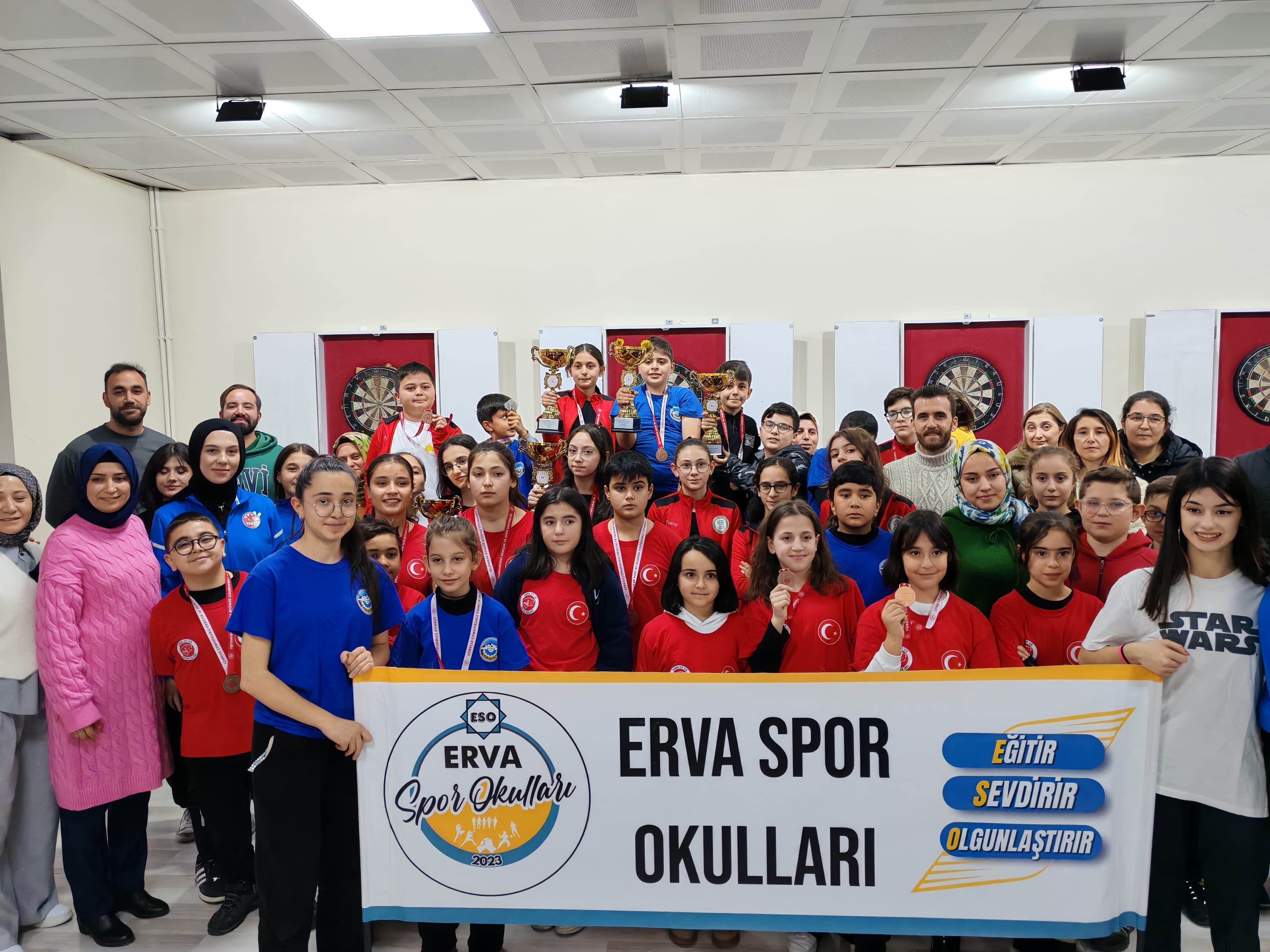 Erva Spor Okullari 2. Valilik Kupasi Dart Sampiyonasi Tamamlandi.
