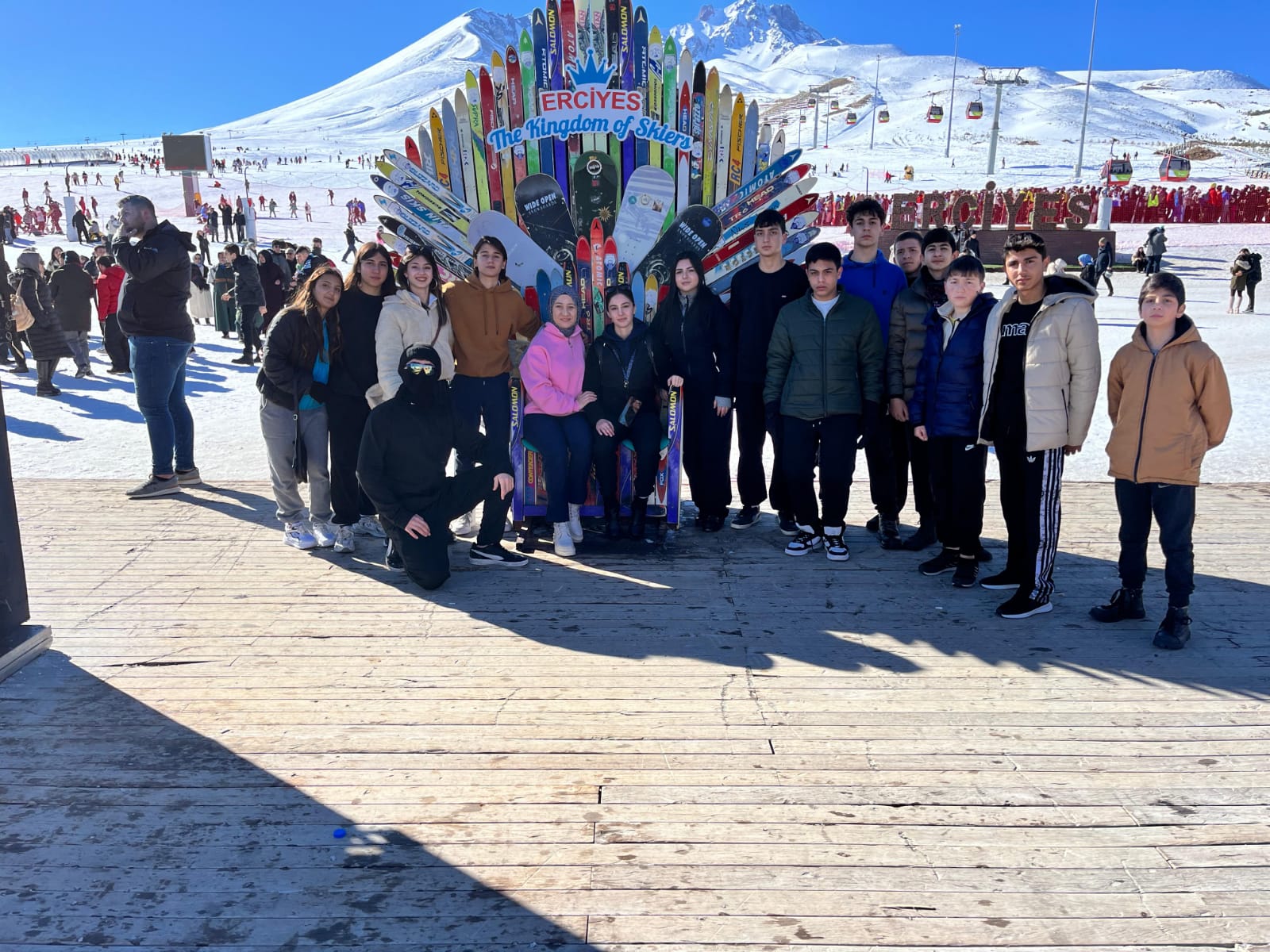 ERVA SPOR OKULLARI ERCIYES KAYAK MERKEZI GEZISI